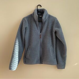 Columbia Sportswear Full Zip Fleece Jacket Slate Blue | Size S